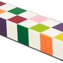 Handicrafts Home Decorative Remote Holder Box 10x2.5 – Slim Organizer Box with Lid for TV Remotes, Coffee Table Décor, Modern Shelf Box, Boho Home Décor Accent, Black and White Decorative Storage Box