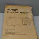 Short Truck Bed Air Mattress 5-5.5ft for Mid-Size Pickup with Tailgate Extension, Truck Bed Mattress for Tacoma Jeep Gladiator JT, Wired Air Pump, Oversized Carry Bag, Integrated Pillow