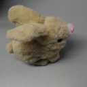 Hopearl Hopping Rabbit Interactive Electronic Pet Plush Bunny Toy with Sounds and Movements Animated Walking Wiggle Ears Twitch Nose Gift for Toddlers Birthday, Brown, 7''