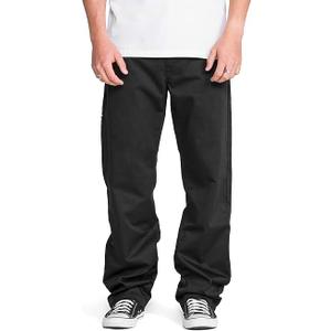 Volcom Men's Frickin Relaxed Chino Pant – Slant Pockets, Dual Back Pockets with Button Closure, 18" Leg Opening, 30