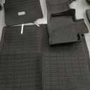 Naibeve Floor Mats for 2019-2023 Lincoln Nautilus- All Weather Custom for Lincoln Nautilus Floor Mats Cargo Mat Backrest Mats Waterproof Interior Accessories