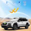 Canvcle Sunshades for 2020-2025 Subaru Outback Accessories Windshield Sun Shade Side Rear Window Shade Cover Sun Visor Shield Privacy Protection Keep Vehicle Cool Black 7PCS