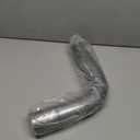 AC PERFORMANCE 2" (51mm) OD 90 Degree Aluminum Elbow Intercooler Pipe Air Intake Tube, 1.5D Radius, Brushed Finish