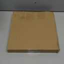 2Packs Molded Nylon Ceiling Medallion for Light Fixtures and Ceiling Fans, 9.8"OD x 4"ID x 0.94"P (Fits Canopies up to7-1/4")White