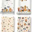 Cute Dogs Tea Towels, Cotton Kitchen Towel 18.9  27.5 Inch, Quick Drying Dish Cloth for Party Anniversary Holiday Decoration, Gift for Dog Lovers