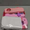 Toys for 1 2 Years Old, Interactive Feeding Toy with Music, Montessori Toys for Girl, Musical Cause and Effect Game for 12-18 Months, Christmas Birthday Gifts for Baby Toddlers Age 1-2 (Pink)