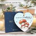 4 x Couples Ornaments for Christmas Tree - Anniversary Xmas Gifts for Him Her, Boyfriend Girlfriend, Xmas Presents for Couple, for Wife Husband, Wedding Gift for Couple 2025