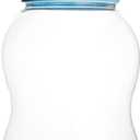 Homeford Jumbo Milk Bottle Coin Bank Baby Shower Plastic Container, 15-inch, Light Blue
