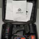 Electric Cordless Leaf Blower with 2 X 3.0Ah Batteries and Charger Included, 300000RPM Handheld Leaf Blower, Violent Leafs Blower for Lawn Care, Garage, Patio, Car