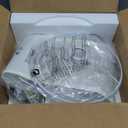 Table Lamps for Living Room Set of 2, Ceramic Table Lamps for Bedroom, 20" Modern Lamps for Night Stands, Green