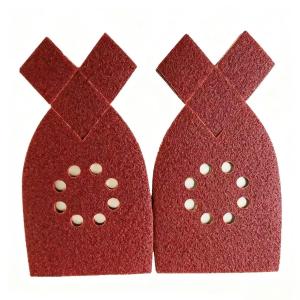 50pcs Large Mouse Detail Sander Sandpaper 8 Holes Hook and Loop Sander Pads for Black and Decker KA220G KA230 Mega Mouse Cyclon Sandstorm Craftsman Sanding Sheets Assortment 40 60 80 100 120 Grit