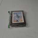 SESEAT 5x7 Picture Frames Wood Brown 4 Packs for Tabletop Display Wall Mount, Display Pictures 5x7 with Mat or 6x8 Without Mat