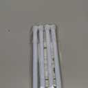 4 Pack Small Spring Tension Curtain Rod 8 to 12.5 Inch, Thin DIY Tension Rods No Drill for Slim Window Cupboard Closet Sidelights, White