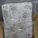 Laura Ashley - Full/Queen Quilt Set, Reversible Floral Cotton Bedding with Matching Shams, Home Decor for All Seasons (Walled Garden Brown, Full/Queen)