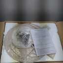 Antler Table Lamps Set of 2 with USB A+C Ports for Bedroom Farmhouse Deer Rustic Bedside Lamps with Bell Shade for Living Room End Table Hunting Themed Cabin Lamp Pull Chain