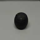 MEETPET Cat Urn Dog Urn Sized 3.2x2.9 and 4.9x4.25. A Smiley-Cat Pet Urn with a Memoria Card.Cat Urns for Ashes for Your Pet (12 cu/in, Black)