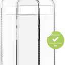ZAGG Luxe Google Pixel 8a Case Ultra-Slim, Drop-Proof Protection, 100% Recycled Material, Wireless Charging Ready, Clear