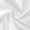 N&Y HOME Fabric Shower Curtain Liner 60 x 72 inches Bath Stall Size, Hotel Quality, Washable, Water Repellent, White Bathroom Curtains with Grommets, 60x72