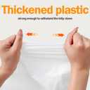 Cat Litter Box Liners 30 Count, 37" x 18" Jumbo Cat Litter Bags with Drawstring, XL Heavy Duty Litter Pan Liners, Litter Box Liners Tear Leak Resistant for Pet Supplies Simple Access