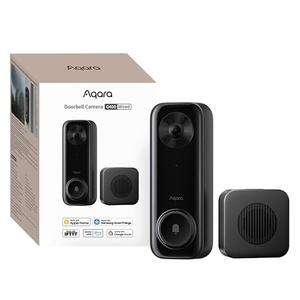 Aqara Doorbell Camera G400 with Chime, Wired/PoE, HomeKit Secure Video, 2K HD Head-to-toe View, 2-Way Audio, 2.4/5GHz Wi-Fi 6, Supports Alexa/Google/SmartThings, Local Detection & 24/7 Recording, IP65