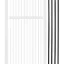 Lumizone 55.12" Extra Tall Pet Gate Extension Kit 8.27" Wide Black, Size: 8.27" W, Extension