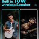 Enya Electric Guitar Nova Go Sonic Smart Electric Carbon Fiber Guitarra with 10W Wireless Speaker, Onboard Presets, All-in-One Portable Rig for Street Performers & Home Studios