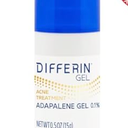 Differin Acne Treatment Gel, 30 Day Supply, Retinoid Treatment for Face with 0.1% Adapalene, Gentle Skin Care for Acne Prone Sensitive Skin, 15g Pump 