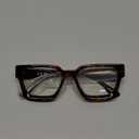 livho Oversized Blue Light Blocking Glasses for Woman and Men - Rectangle Fashion Glasses for Computer, Chic Preppy Frame (*Coco Tortoise)