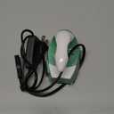 Honoson Mini Craft Iron Mini Heat Press Small Iron 3.93 x 2.36 x 2.76 in Portable Handy Tiny Flatiron with Charging Base Accessory for Fuse Bead Patch DIY Heat Transfer Vinyl(Green)