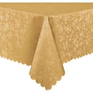 Smiry Rectangle Waterproof Heavy Duty Vinyl Tablecloths, 60 x 102 Inch