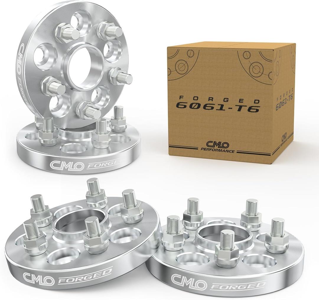 Customadeonly 5x115 to 5x120 Wheel Adapters (Hub to Wheel) 5x4.52 to 5x4.75 Hubcentric AdaptersCenter Bore 71.5 to 64.1 Enable 5x115 Hub to Use Wheels in 5x120 Pattern, 3/4" (19mm) Thick -4pcs