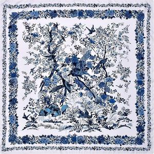 Stlvoll 53” Large Head Scarf for Women - Silk Satin Scarf for Hair Wrapping at Night Bandana Square Scarf for Sleeping