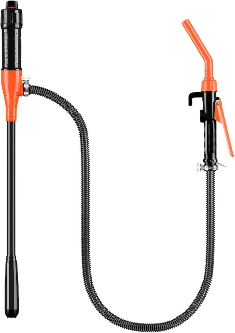 Electric Fuel Transfer Pump (Orange)