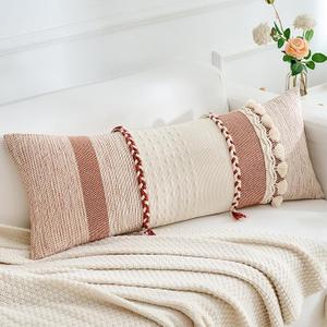 Long Pillow Covers 14 x 36 inch Unknown
