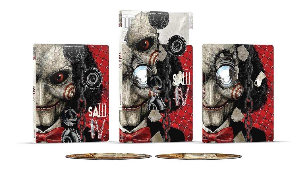SAW 4 4K DIGITAL Steelbook 4k - Unedited Cut/+ Digital 4k UHD