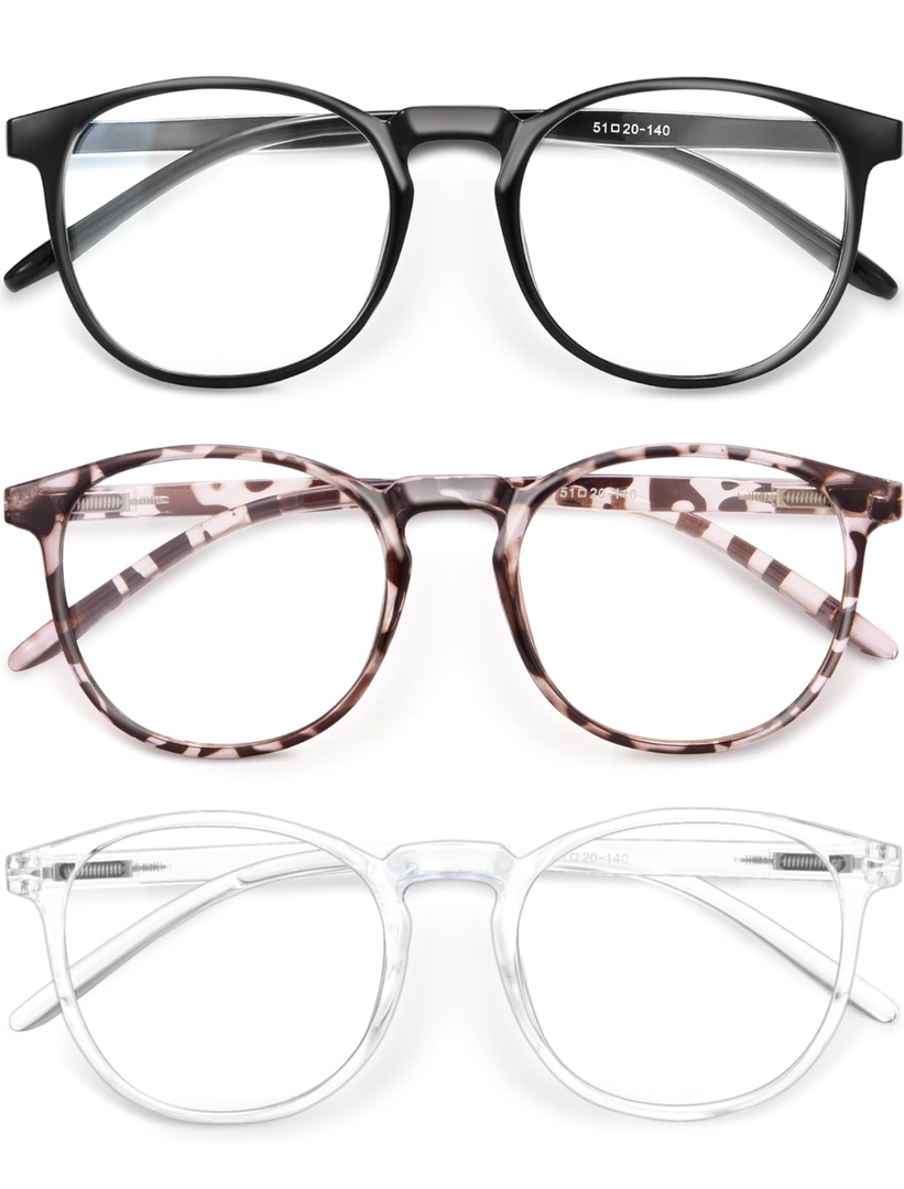 IBOANN Iconic Blue Light Glasses for Woman - Computer Glasses 99% Blue Light Blocking - Anti Eyestrain & UV Glare Protection IBOANN Iconic Blue Light Glasses for Woman - Computer Glasses 99% Blue Light Blocking - Anti Eyestrain & UV Glare Protection