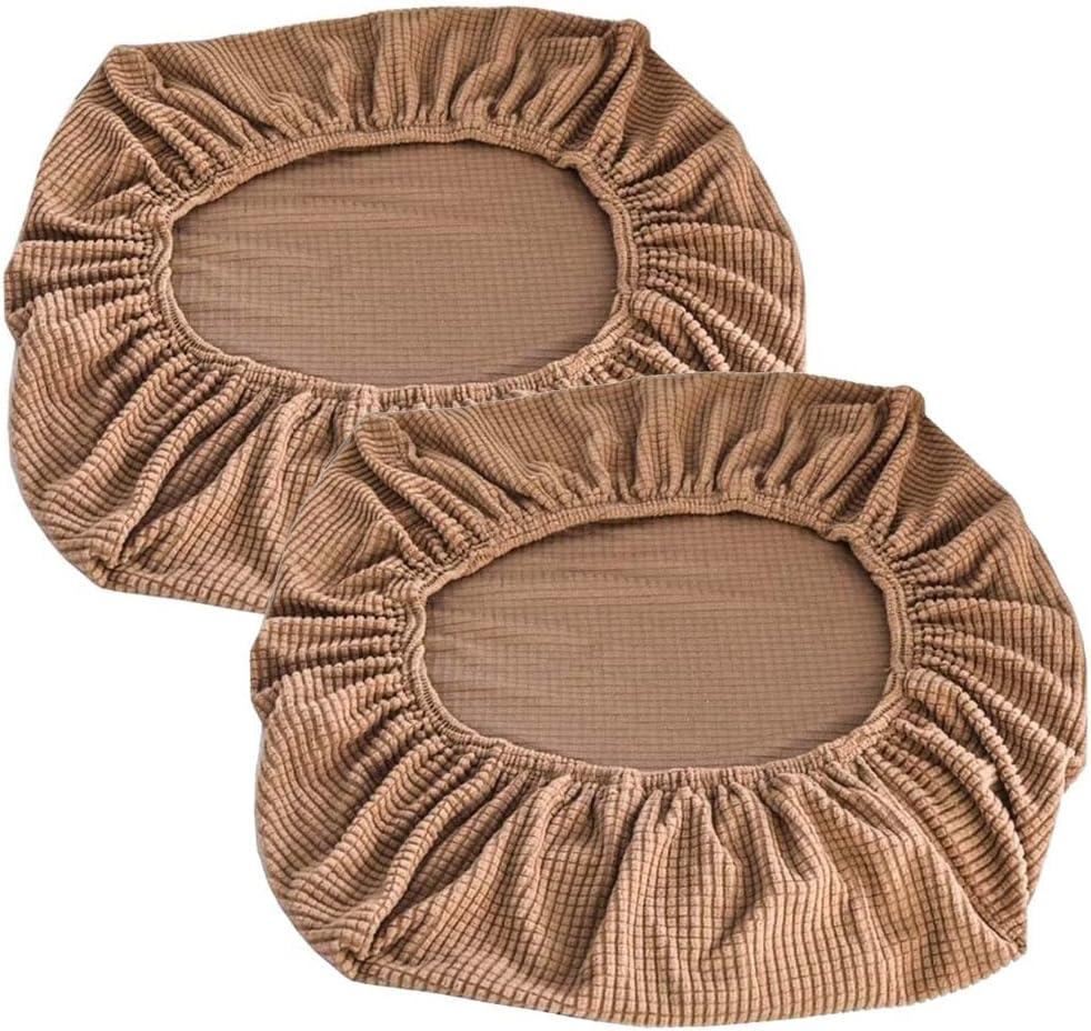XMAYODS Couch Cushion Cover Replacement 1 Cushion Sofa Cushion Cover Protector High Stretch Spandex Jacquard Fabric Removable Washable Sofa Slipcover (Color : #9, Size : 2pcs)