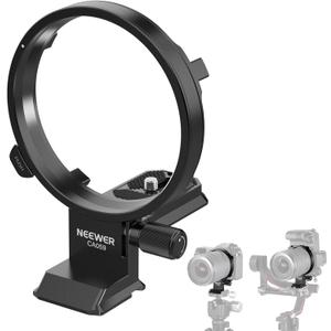 NEEWER Rotatable Collar Mount Plate for Fujifilm GFX100 II 100S 50S II, Fast Horizontal to Vertical Camera Tripod Lens Mount Ring Compatible with DJI RS 3/2 & Arca Quick Release System, CA059