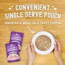 Stella & Chewy's Carnivore Cravings Wet Cat Food - Premium Pouches - Grain Free, High Protein Chicken & Salmon - Perfect for Picky Eaters - Complete Meal or Topper (2.8 oz, 12 Pack) (EXP 03/24/27)