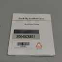 DuckSky Compatible with iPhone 17 Pro 6.3" Genuine Leather Wallet caseRFID Blocking4 Credit Card HolderReal Leather Flip Phone case Cover Women Men for Apple 17 Pro case Black