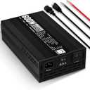 ECO-WORTHY 600W Inverter Charger, 600W Pure Sine Wave Inverter & 30A LiFePO4 Battery Charger with 20ms UPS, DC 12V to AC 110V, Output Surge 1200W, for RV Lithium Batteries Roadtrip Essentials