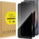 2 Pack Privacy Screen Protector for Samsung Galaxy S26 Plus/ S26+ [Anti-Spy Tempered Glass][Fingerprint Unlock Support], Anti-Scratch, Bubble-Free,Protective 9H Glass for Galaxy S26 Plus