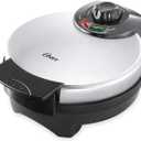 Oster Belgian Waffle Maker, Non-Stick Waffle Iron for Thick, Fluffy Waffles, Easy to Clean