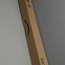 Fluted Bamboo Wood Panel on flexible backing (47.25" x 47.25" sheet) - Great for DIY projects, furniture flipping, wall covering etc.
