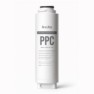 IceJoy PPC Under Sink Sediment Water Filter, for 3-Stage Ultra-Filtration System, 1 Pack