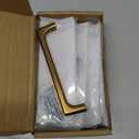 Asidrama 10 Pack 5 Inch(128mm) Champagne Bronze Cabinet Pulls Cabinet Handles Cupboard Handles Kitchen Cabinet Hardware for Cupboard Drawer Pulls (5" Hole Center)