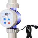 Salt Cell Chlorine Generator for Above-Ground Pools up to 11,887 Gallons, Upgraded Saltwater Chlorinator System with App Remote Control