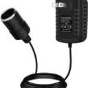 InShareplus 12V 2.5A 30W AC to DC Converter, 12 Volt Cigarette Lighter Adapter, 110V to 12V Car Lighter to Wall Outlet Adapter, Power Supply for Car Devices (MP3, Fan, Dash Cam)