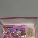 Deinduser Charm Bracelet Making Kit for Girls, Clip on Charms Kit for Bracelets, Charms for Bracelets with Clasp, Chain Bracelet Set for Girls, Ages 5-12