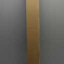 Joydeco No Drill Zebra Blinds for Windows, Cordless Day & Night Dual Sheer Roller Shades, Easy Installation, Free-Stop Lift System, Light Filtering Privacy Blinds for Home(Grey,35" W x 75" H)